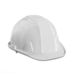 ULINE White Safety Helmet